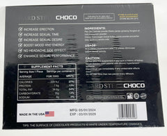 Hard Steel Choco Chocolate 10G Box of 12