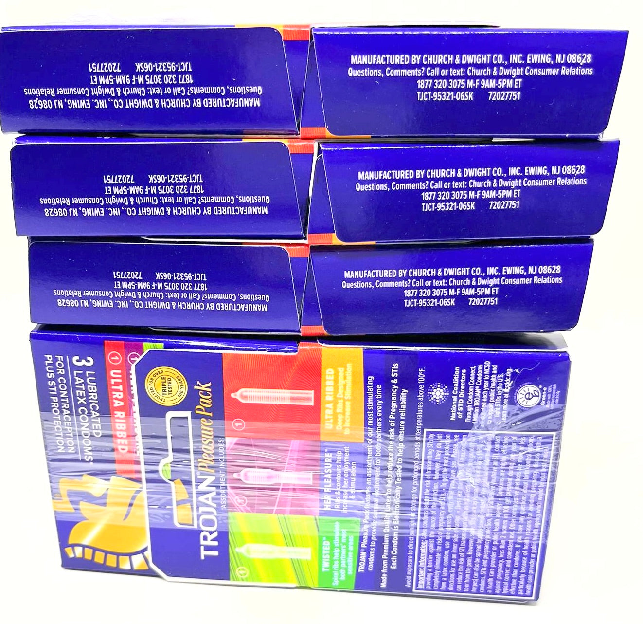 Trojan Pleasure Pack (Pack of 18)